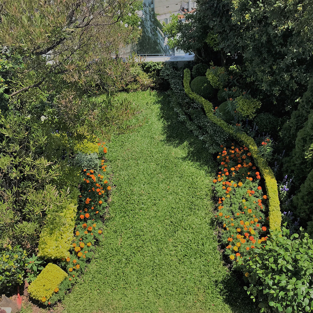Terraza jardin piso 31 Barrio Recoleta