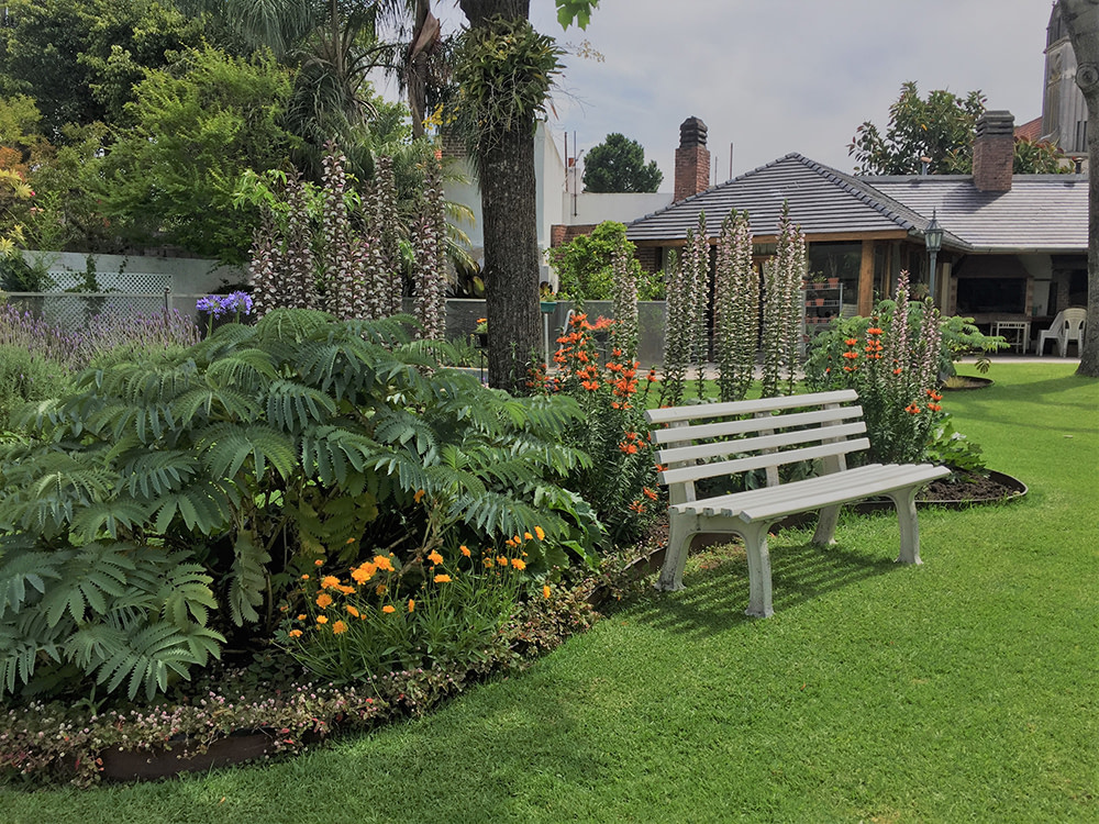Jardines vista cantero central